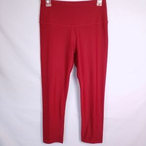 Outof Yoga Red 5" Waist Pants Size Medium